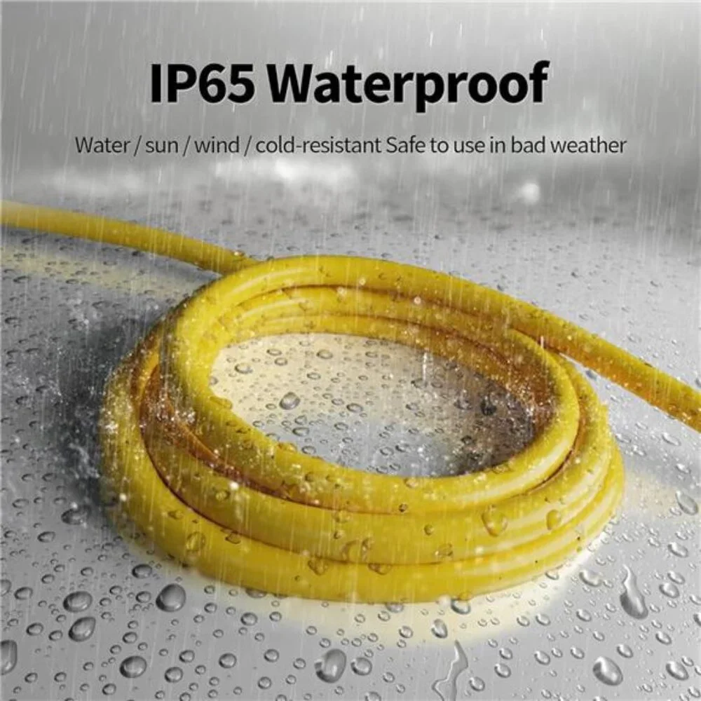 50 ft 12/3 Outdoor Extension Cord Waterproof Heavy Duty with Lighted Indicator